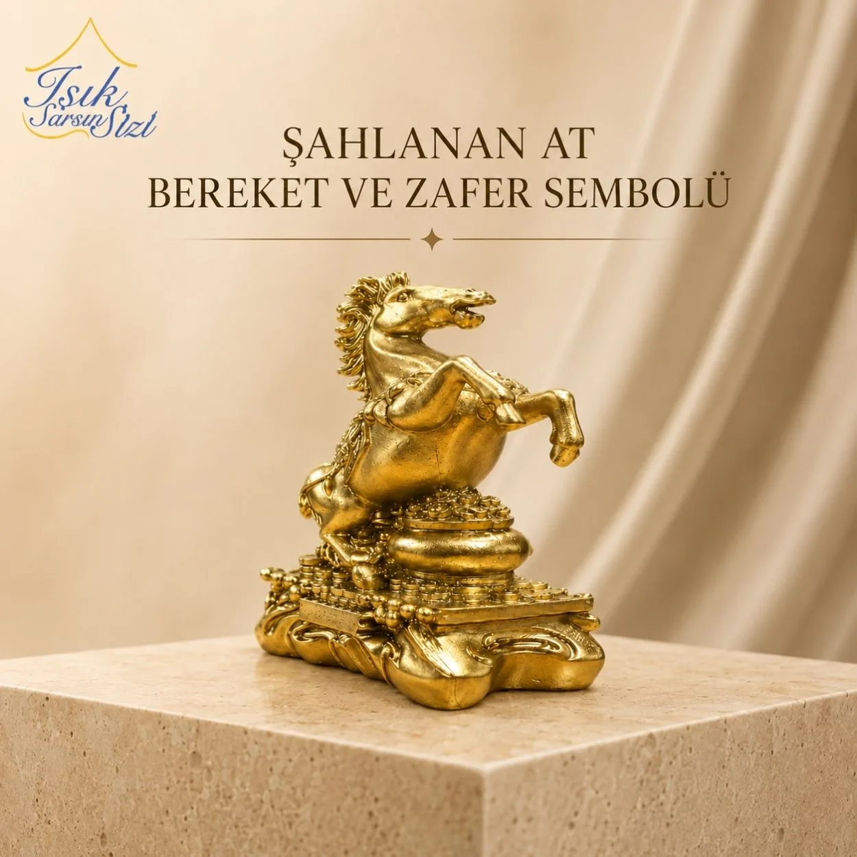 Şahlanan At Bereket ve Zafer Sembolü
