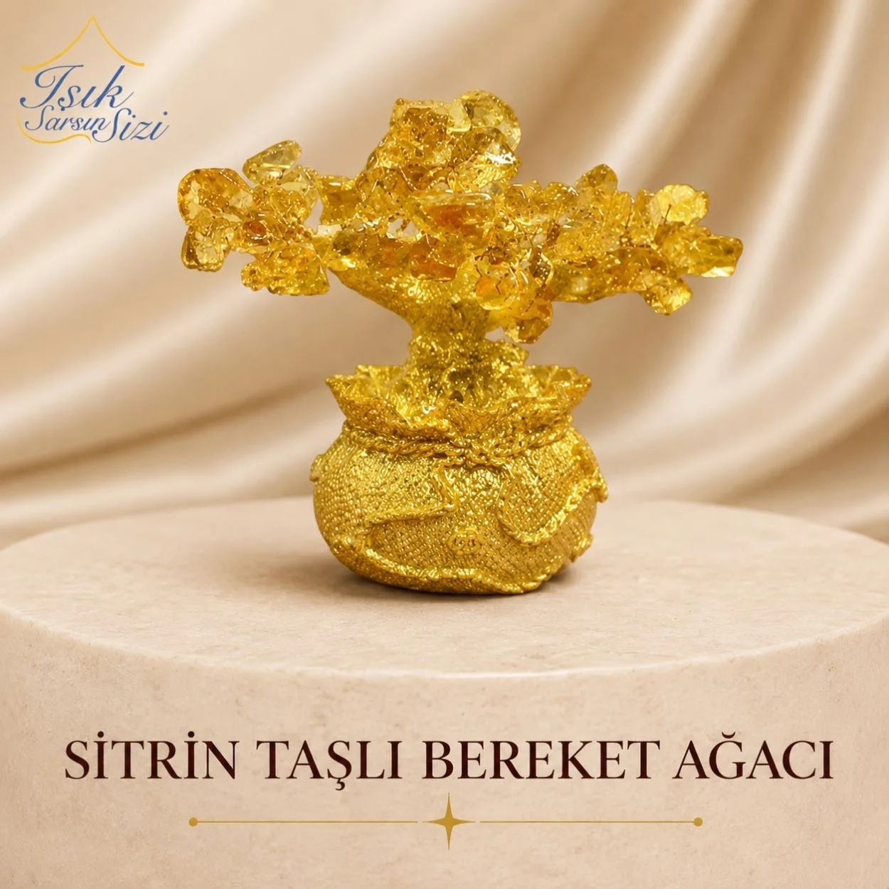 Sitrin Taşlı Bereket Ağacı