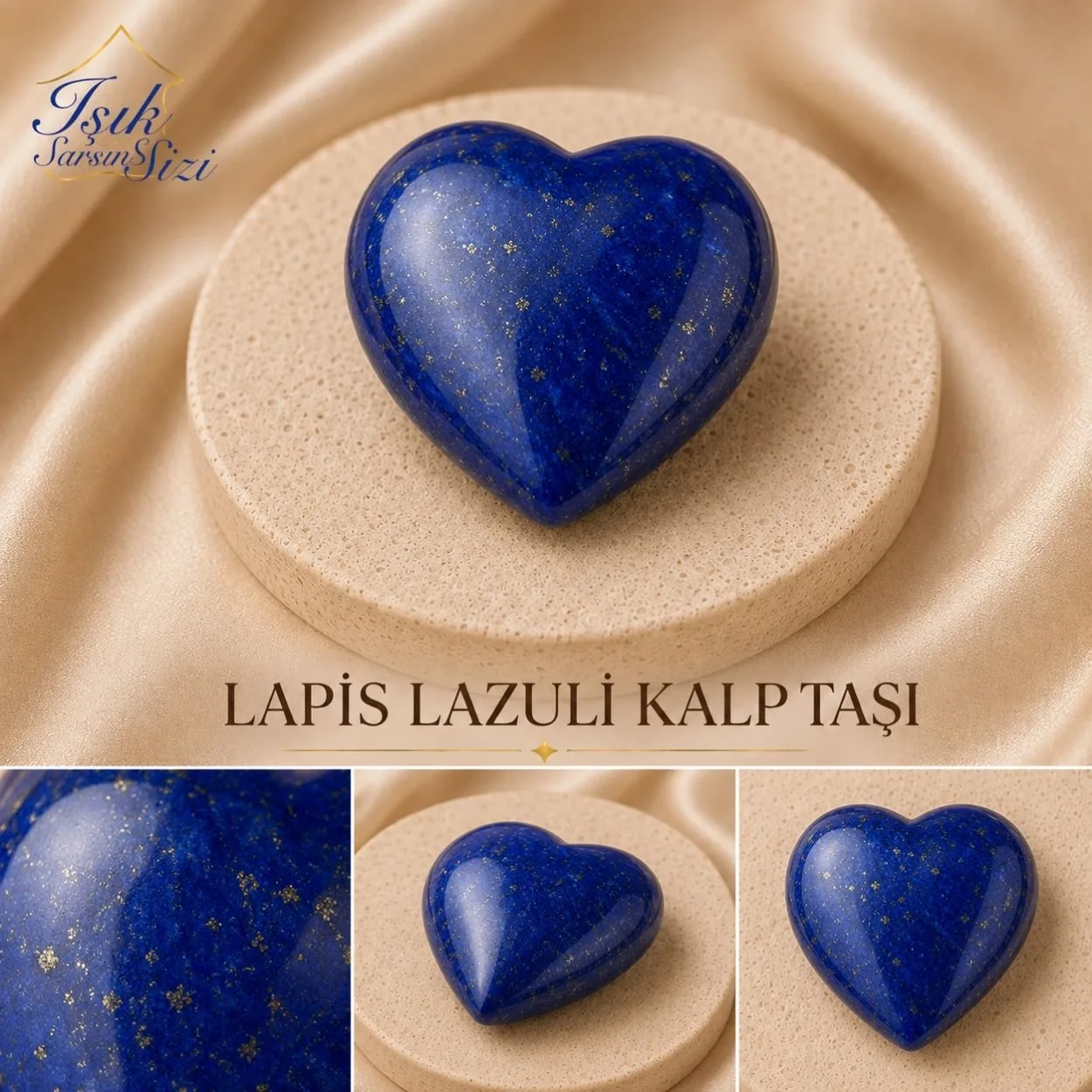Lapis Lazuli Kalp Taşı