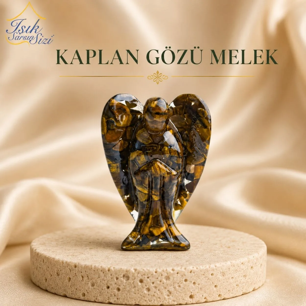 Kaplan Gözü Taşlı Melek – Gücünüzü Hatırlatan İlahi Bir Yol Arkadaşı